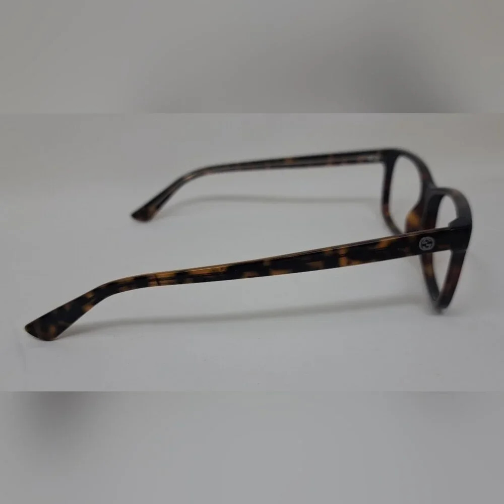 Gucci Women's Eyeglasses Frames Glasses Havana Square GG 3723 HNZ 52-14-140 - Picture 11 of 15